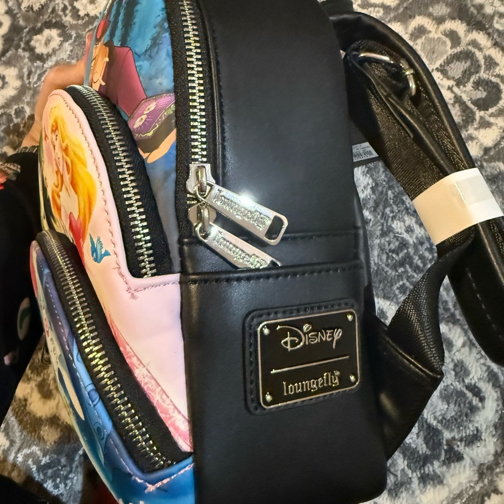 Disney Princess and Villains Loungefly Mini Backpack - Picture 3 of 5